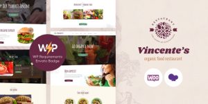 Create a stunning website for your organic food restaurant with the Vincentes Organic Food Restaurant WordPress theme. Discover more on Bevaultx!