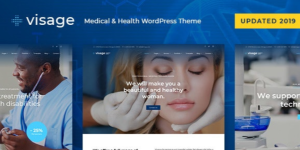 Visage – Medical  Health WordPress Theme