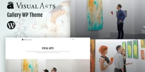 Discover the Visual Art | Gallery WordPress Theme