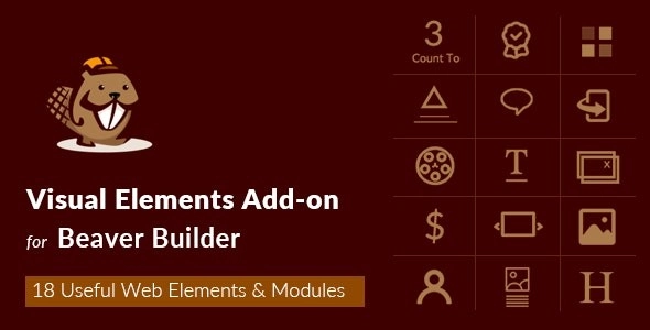 Unlock the power of design with the Visual Elements Addon for Beaver Builder! Enhance your site with 18 dynamic modules