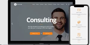 Financial WordPress theme is the perfect corporate