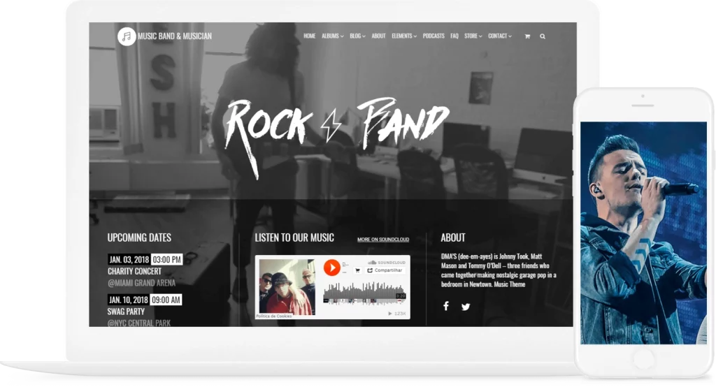 Music WordPress Theme