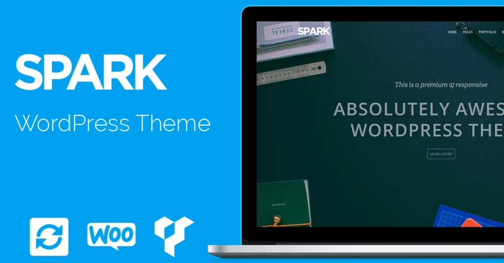 Build any site design without coding! You can have a fully equipped website up and running within just a few minutes. Spark WordPress theme is not just a template