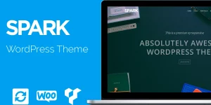 Build any site design without coding! You can have a fully equipped website up and running within just a few minutes. Spark WordPress theme is not just a template