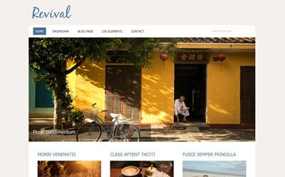 Revive your small business website with the Viva Themes Revival WordPress Theme! Enjoy four flexible front page layouts