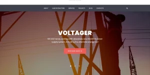 Electric Service WP Theme is a readymade solution for electrician services