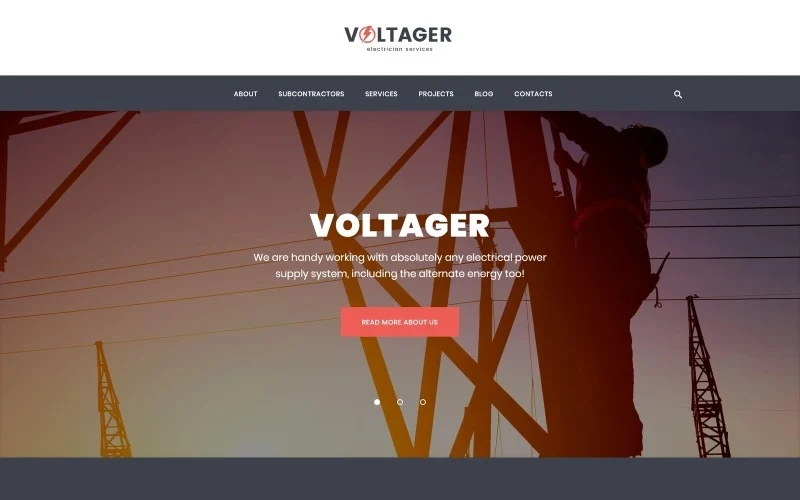 Electric Service WP Theme is a readymade solution for electrician services