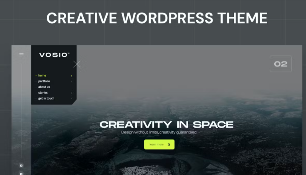 Discover Vosio – Creative WordPress Portfolio