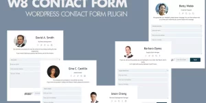 W8 Contact Form for WordPress is one of the most flexible Contact Form plugin with multiple recipients