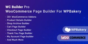 Transform your WooCommerce experience with WC Builder Pro for WPBakery! Effortlessly design Shop