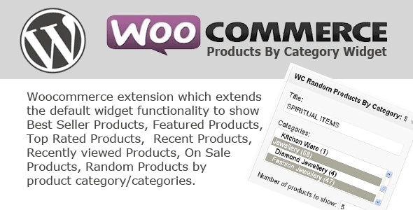 Enhance your WooCommerce store with the WC Products By Category Widget! This powerful extension allows you to showcase Best Sellers