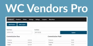 Please note that you need to install the free version of WC Vendors along with the Pro plugin. The pro version extends the functionality of the free version and provides great customisation options to the developers. The front end vendor dashboard provides all the required features for a vendor to…