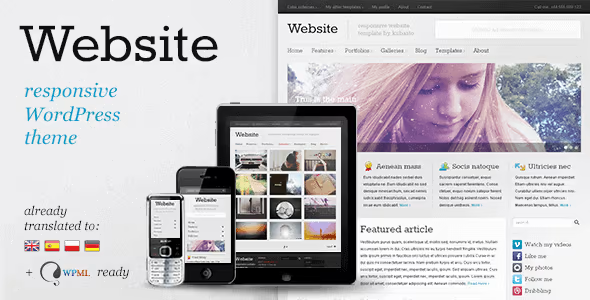 Website is easy to use high quality WordPress theme. It’s a responsive theme