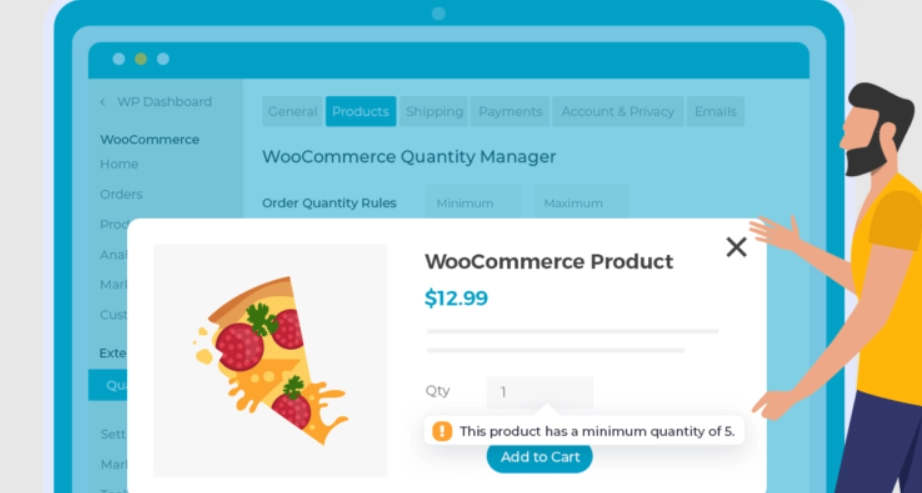 Boost sales and manage stock efficiently with WOOCOMMERCE QUANTITY MANAGER. Set advanced quantity rules easily with a user-friendly interface. Enhance your store now!