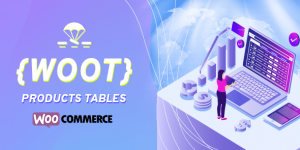 WooCommerce Active Products Tables – WOOT (new name is PROTAS) – WooCommerce plugin for displaying shop products in table format. Tables makes focus for your buyers on the things they want to get