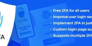 Add an extra layer of security to your WordPress website login page and its users. Enable two-factor authentication (2FA)