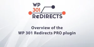 301 Redirects helps you manage and create 301