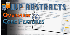 Streamline your abstract and peer review process with WP Abstracts! This WordPress plugin offers seamless management