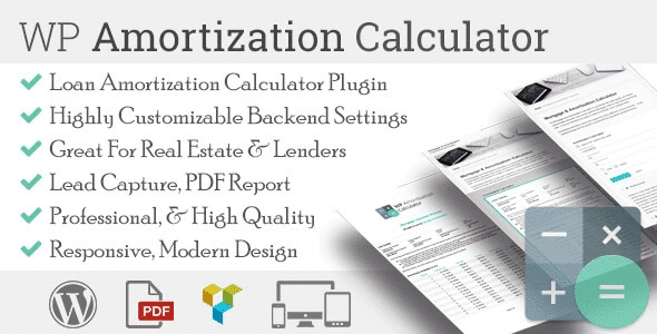 Unlock the power of the WP Amortization Calculator! This professional