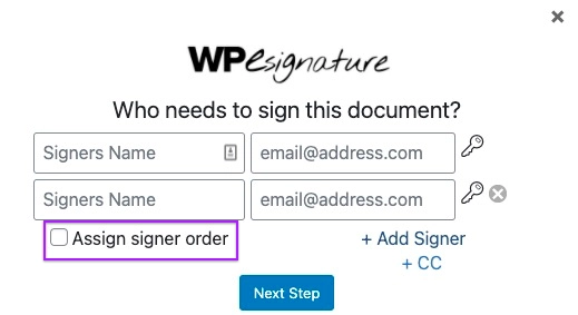 Streamline your document signing process with WP E-Signature – Assign Signer Order. Easily add signer order and approval signers to contracts