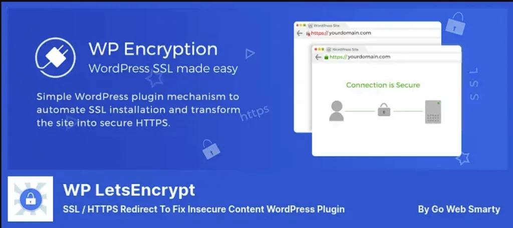 Secure your WordPress site effortlessly with WP Encryption – One Click SSL  Force HTTPS (Premium). Enjoy easy SSL certificate setup via Let’s Encrypt®