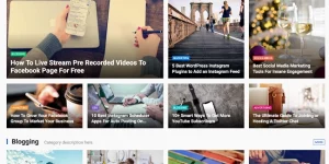 EnjoyGrid Pro is a grid-based news and magazine theme