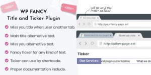 Looking to spice up your WordPress website with some fancy and unique title animations? The WP Fancy Title Plugin is here to save the day! With this amazing plugin