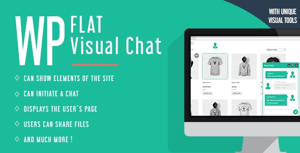 Experience seamless customer support with WP Flat Visual Chat! This unique live chat plugin offers Live View functionality