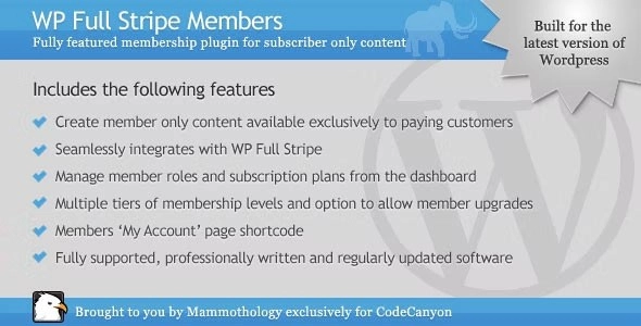 Unlock exclusive content and manage memberships effortlessly with WP Full Stripe Members add-on. Perfect for WordPress users looking to monetize their sites!