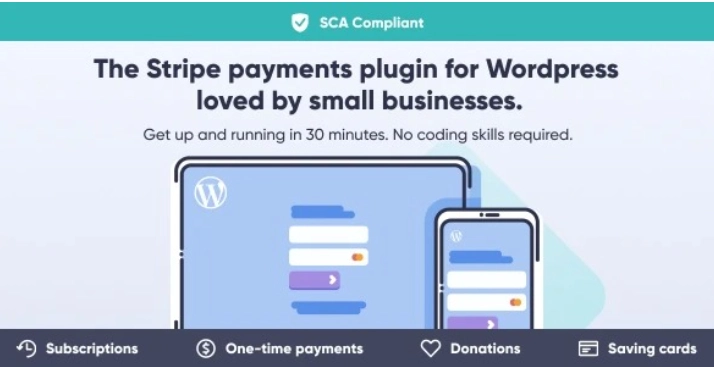 Manage payments seamlessly with WP Full Stripe. Perfect for subscription services