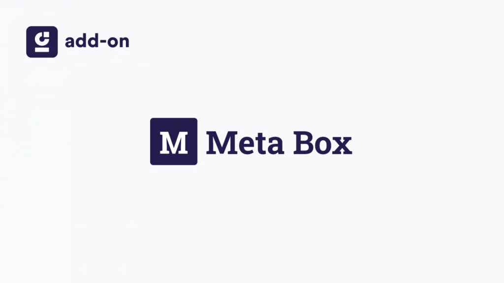 This add-on adds support for Meta Box plugin. WP Grid Builder natively works with WordPress custom fields. However