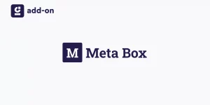 This add-on adds support for Meta Box plugin. WP Grid Builder natively works with WordPress custom fields. However