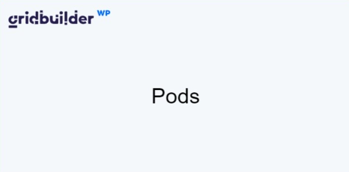 This add-on adds support for Pods plugin. WP Grid Builder natively works with WordPress custom fields. However