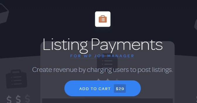 Create revenue by charging users to post listings. Create revenue by charging users to post listings The easiest way to generate revenue on your listing website is to charge users to create a new listing. Create listing packages to allow listing submission for a specific length or number of submissions.…