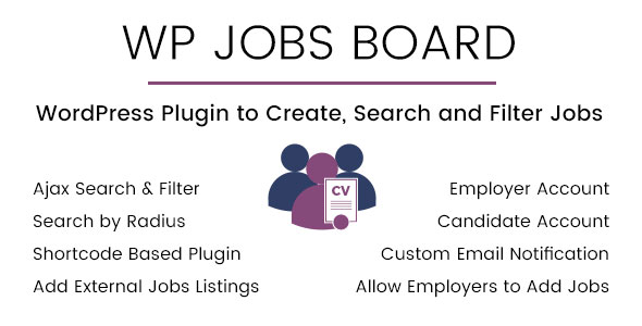 Welcome to the ultimate solution for job listings on your WordPress website with the WP Jobs Board – Ajax Search and Filter WordPress Plugin. This powerful plugin helps streamline your job board