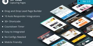 WP Lead Capturing Pages Plugin helps you create stunning landing pages