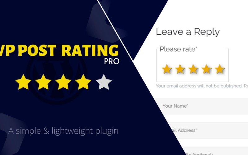 WP Post Rating Pro – Plugin for WordPress is a simple and lightweight plugin for adding rating functionality to any types of WordPress Posts. This plugin allows you to rate your Posts