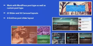 WP Responsive Recent Post Slider is a cross-browser and responsive plugin for WordPress to display posts in a beautiful slideshow. It’s the as best choice and the most eye-catching way to display Latest Posts. Carousel for Responsive Recent Post Slider allows you to have thumbnails