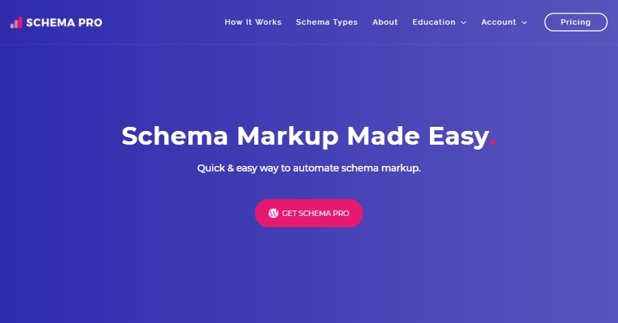 Now you can automate schema markup in your website with the help of WordPress Schema Pro plugin. You can easily select which markup you need and rest will be handled by this powerful plugin automatically. It has support for all the schema markups which helps you to get more traffic…