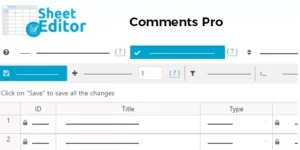 Bulk Edit the WordPress Comments