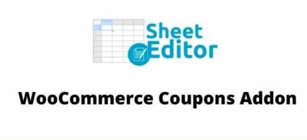 View WooCommerce Coupons in a spreadsheet. Edit all coupon fields