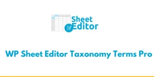 WP Sheet Editor – Taxonomy Terms Pro let you quickly update a lot of product categories