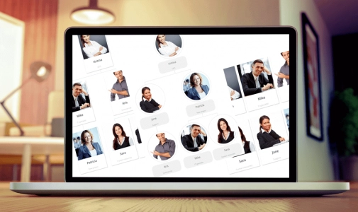 WP Team display is a WordPress plugin that helps you to create organization chart easily. Create and manage organization chart from any WordPress editor. Just open a lightbox using an editor button and start drawing your organization chart. Upload member pictures