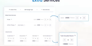 Extra Services is an extension for WP Travel Engine to add additional services for trips. The add-on makes it easier for the tour operators to add services like airport pick-up