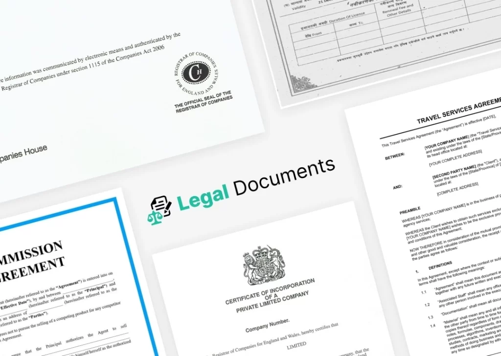 Legal Documents is an extension for the WP Travel Engine plugin to add physical legal documents to the site. This allows you to list various important files on your site such as PAN Registration Certificate