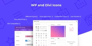 The WP and Divi Icons (formerly the Divi Icon Expansion Pack) and the WP and Divi Icons PRO plugins add over 2500 icons to both WordPress and the Divi Theme Framework! The only icon plugin needed in a web development toolkit