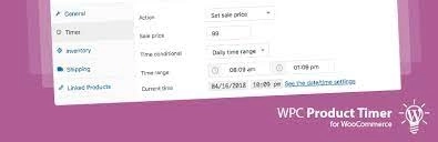 WPC Product Timer for WooCommerce Premium is an all-in-one powerful tool for setting time-based conditions when it comes to managing products’ prices and availability. This is the only simple plugin for dealing with complex tasks that involve setting the time and date of implementation.