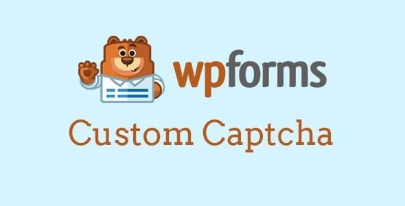 WPForms custom captcha addon allows you to define custom questions or use random math questions as captcha to combat spam form submissions.