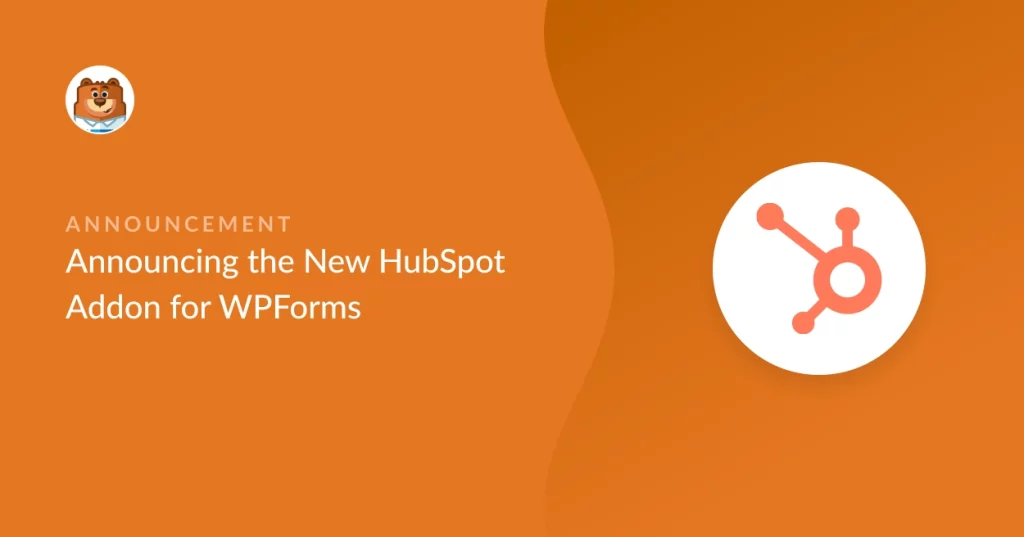 WPForms HubSpot addon lets you send leads from WordPress directly to your HubSpot CRM. You can send data automatically