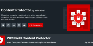 Protect your content with WPShield Content Protector! Safeguard your website from unauthorized access and copying